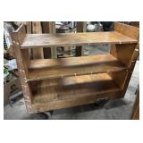 Early Library Cart.