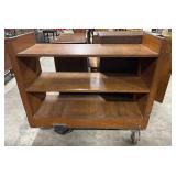 Early Library Cart.