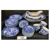 Blue Willow Pattern Made In Japan.