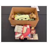 Vintage Matchbox Playset and Military Toys.