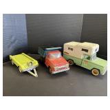 Tin Toy Trucks.