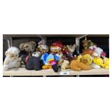 Vtg Stuffed Animals.