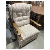 Upholstered Rocker Chair.