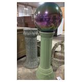 2 Gazing Ball Stands.