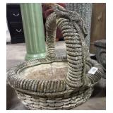 Concrete Planter Basket.