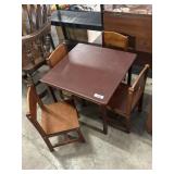 Childï¿½s Table w/ 4 Chairs.