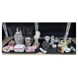 Bone China Ducks, Presidential Glasses, Vtg