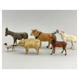 Early German Composition Stick Leg Animals.