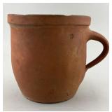 Antique Henry Fare Pottery Redware Crock.