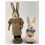 German Papier Mache Easter Candy Containers.
