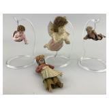 German Papier Mache & Composition Ornaments.