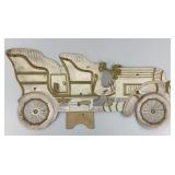 Early Die-Cut Cardboard Christmas Decoration.