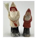 1920s German Christmas Papier Mache Belsnickels.