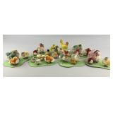 Vintage Easter Chenille & Papier Mache Chicks.