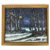 Victor Shearer Landscape Painting Dated 1948.