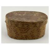 1840s PA Decorated Wall Paper Box.