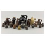 Antique Stoneware Miniatures.