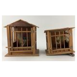 German Wooden Pipsqueak Rooster Coop, Cart.