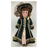 Child Doll W/ Open Mouth Dolly Face.