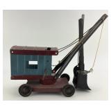 1940s Structo Pressed Steel Steam Shovel.
