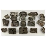 18 Antique Tin Metal Cookie Cutters.