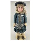 French Jumeau Bisque Head Swivel Neck Doll.