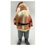 German Felt & Composition Santa Candy Container.