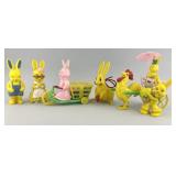 Vintage Easter Candy Containers & Rattles.