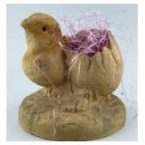 Early German Papier Mache Easter Duckling.
