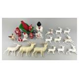 Vintage Christmas Candy Containers & Ornaments.