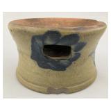 Antique Philadelphia Blue Slip Stoneware Spittoon.