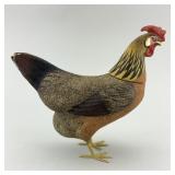Early German Composition Rooster Candy Container.