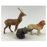 Early German Composition Candy Containers.