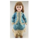 French Bisque Head E.D Bebe Doll.
