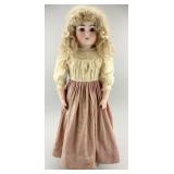 German Bisque Shoulder Head Doll.