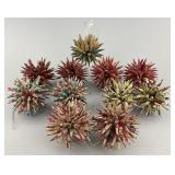 Handmade Folk Art Star Christmas Ornaments.