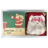 Vintage 1930s Christmas Santa Claus Suit.