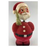 German Flocked & Papier Mache Candy Container.