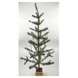 Very Good 19th C Feather Christmas Tree.