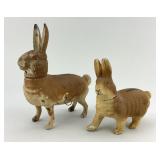 German Papier Mache Easter Candy Containers.