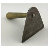 Peter Derr Berks Co Dough Scraper Dated 1836.