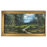Victor Shearer Landscape Painting Dated 1940.