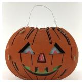 1940s Cardboard Halloween Jack-O-Lantern.