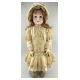 French Figure Bebe Steiner Closed Mouth Doll.