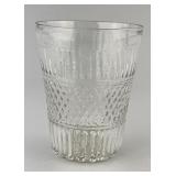 Early Stiegel Type Clear Flip Glass.