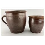 Henry Fare Pottery Berks Co Redware Crock.