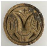 Antique Wooden Butter Mold.