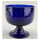 Early Stiegel Type Cobalt Chalice.