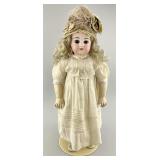 Rare French Bisque Jumeau Bebe E.2.D. Doll.
