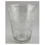 Early Stiegel Type Pennsylvania Dutch Flip Glass.